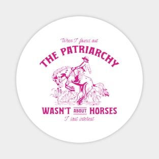 Mojo Dojo Patriarchy Magnet